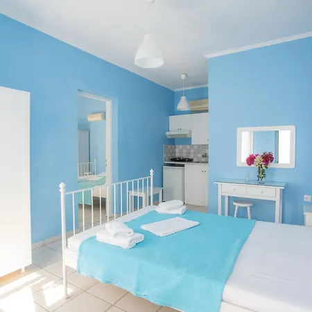 Blue White House Apartment