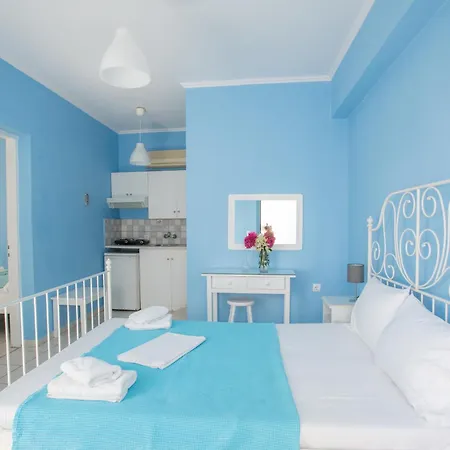 Blue White House Apartment